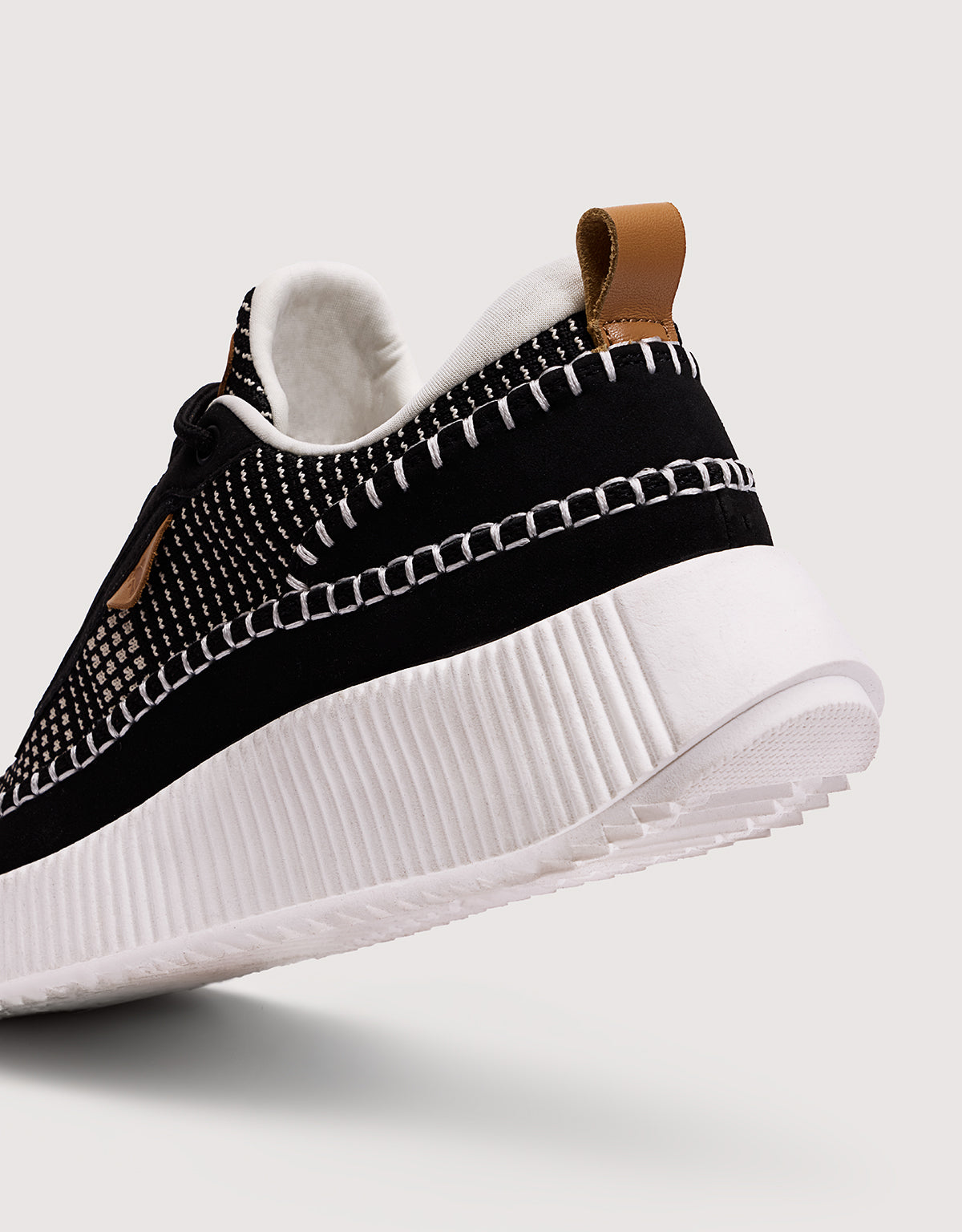 Zapatillas Plataforma Negro - Treviso 4