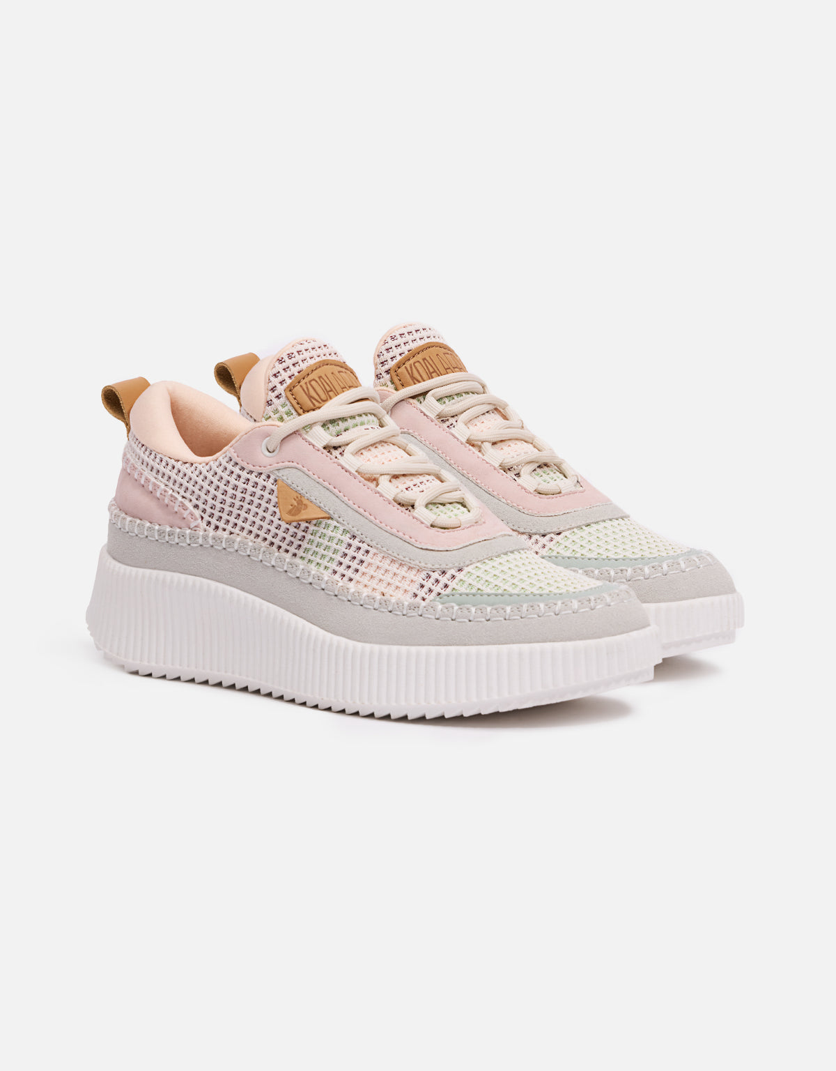 Zapatillas Plataforma Rosa - Treviso 2