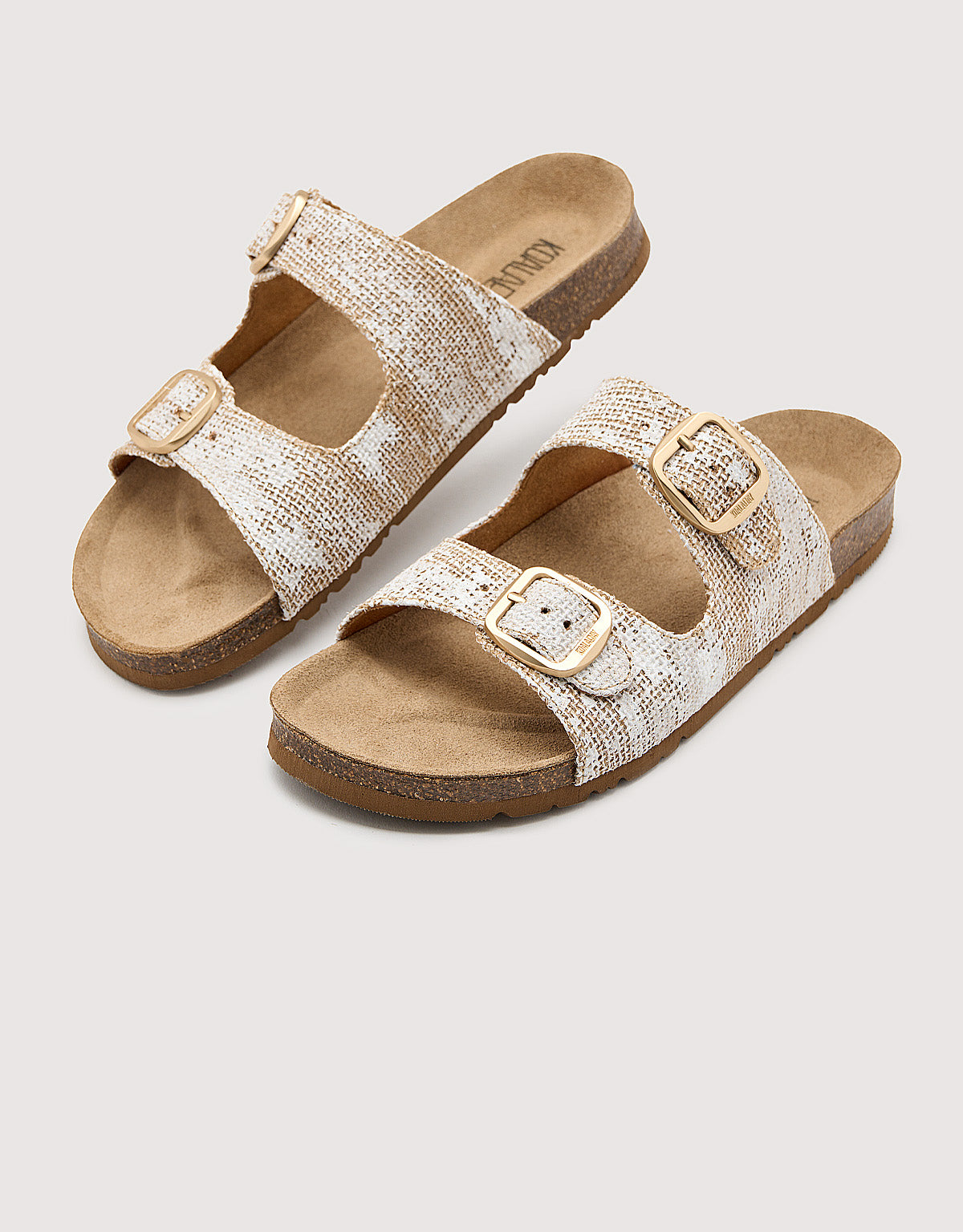 Sandale Blanche Bio Naturelle - Reine