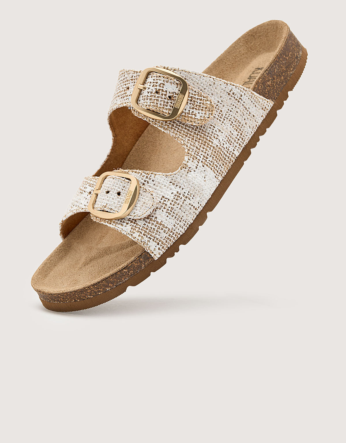 Sandale Blanche Bio Naturelle - Reine