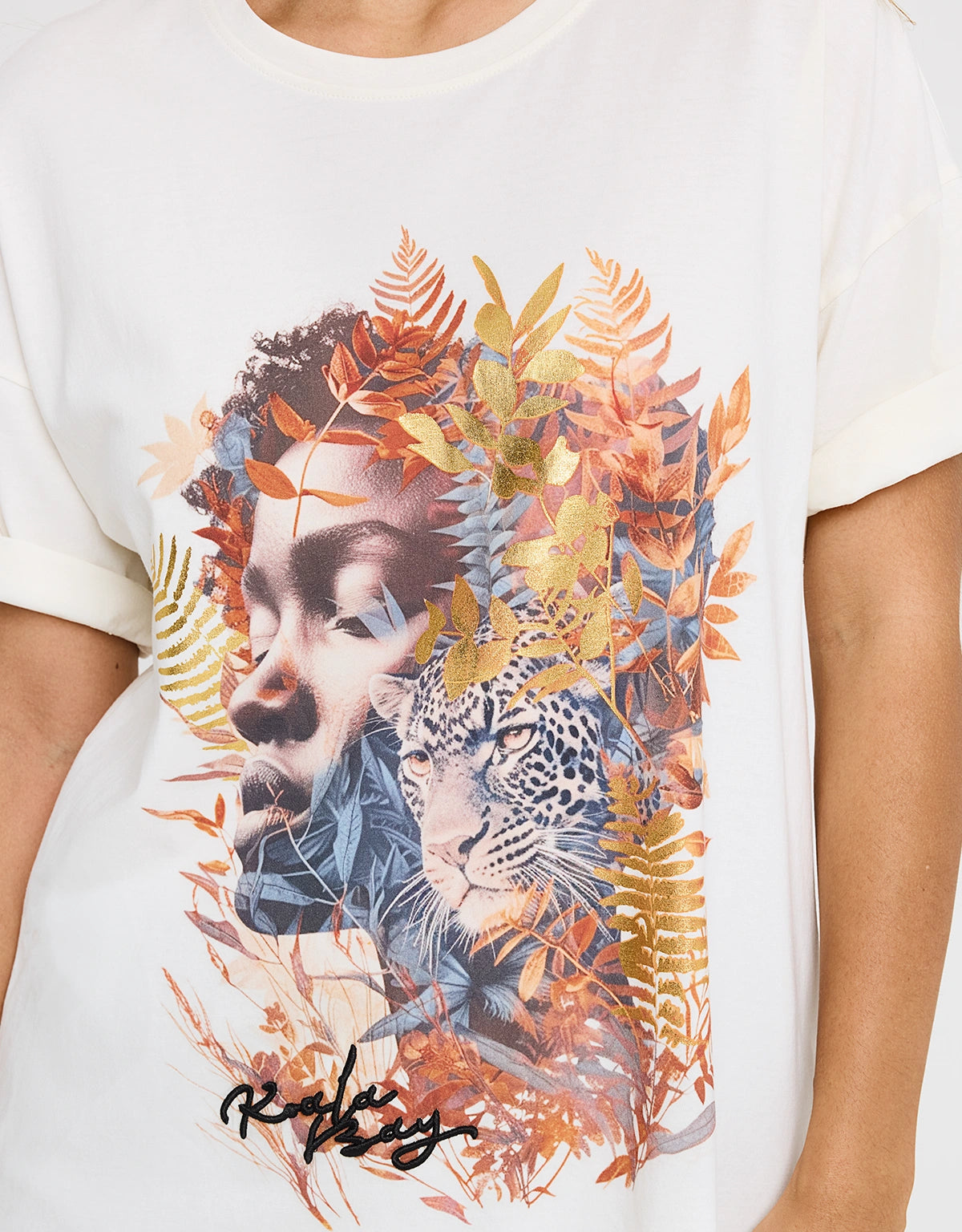 Camiseta Manga Corta Estampado - Savagefe