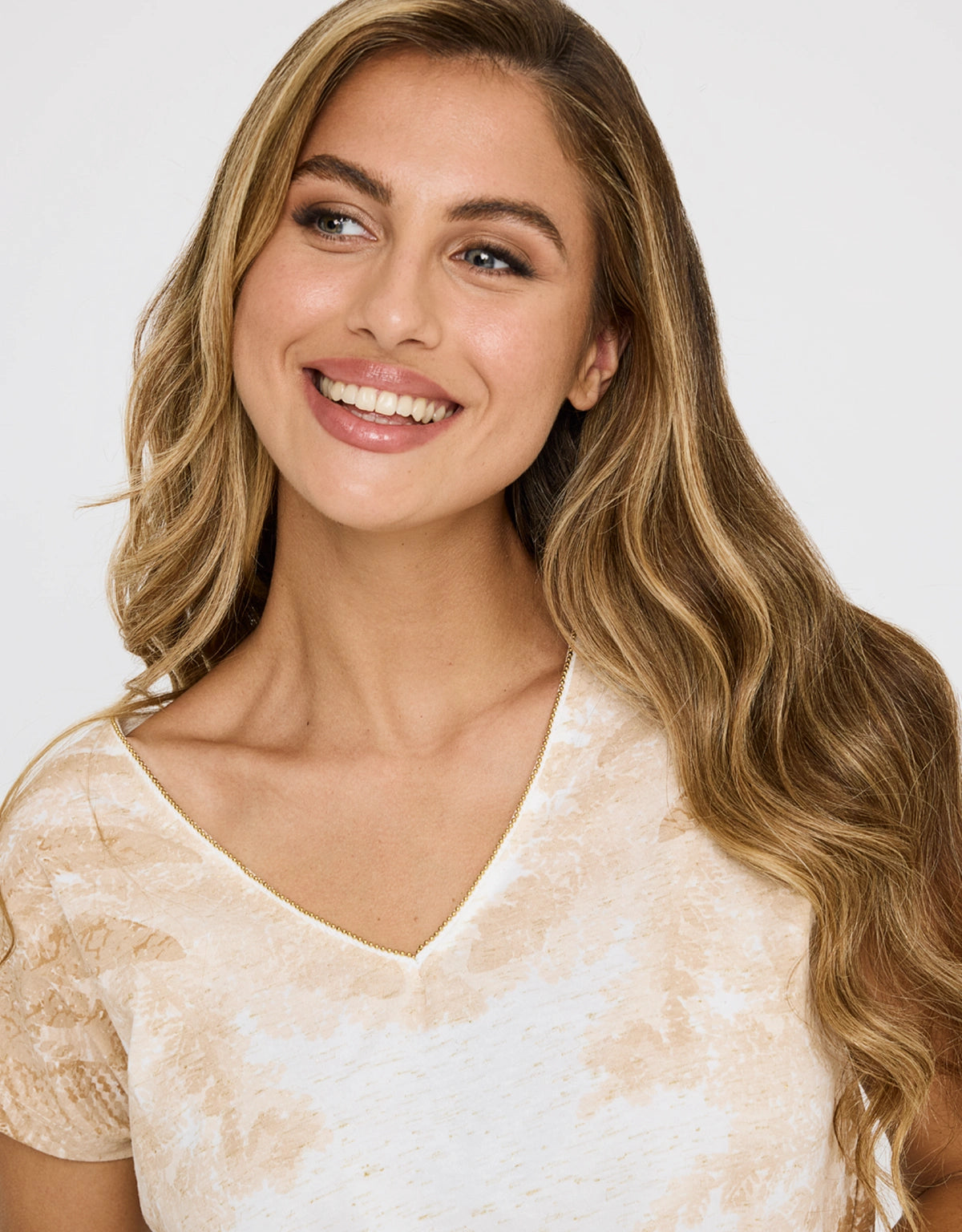 Camiseta Manga Corta Estampada - Ambera