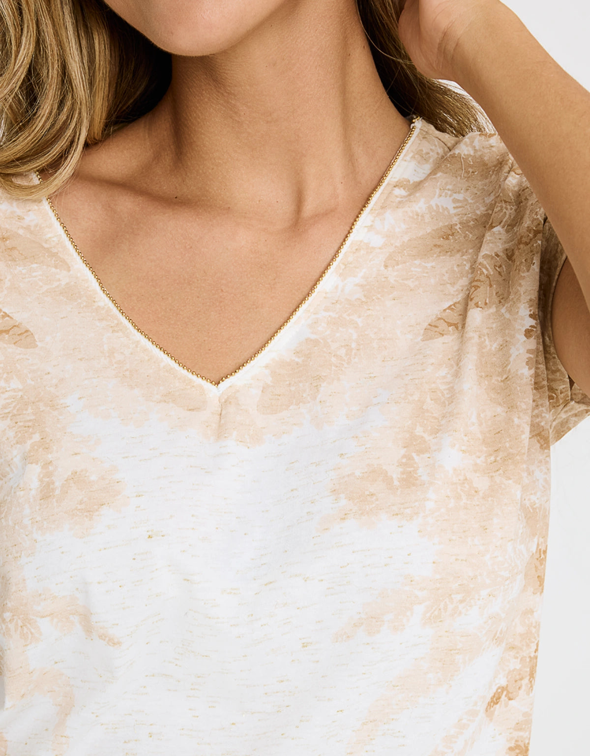 Camiseta Manga Corta Estampada - Ambera