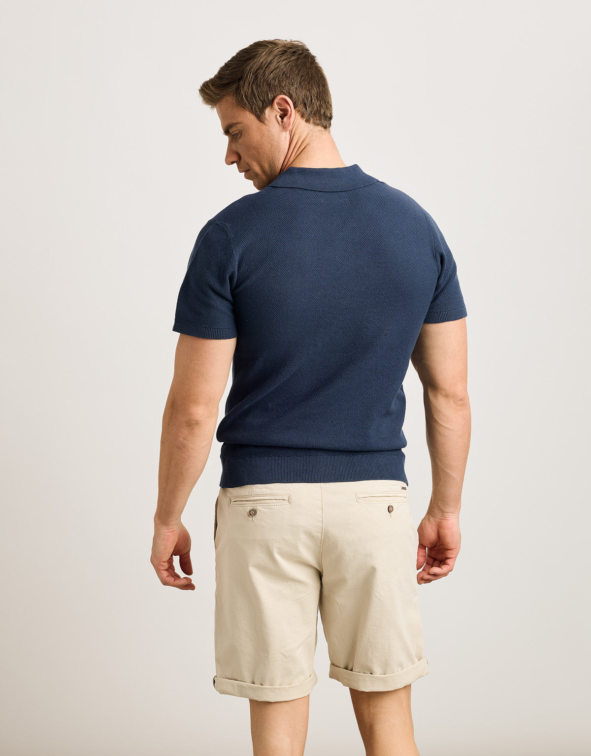 Polo Manga Corta Azul Marino - Klapo