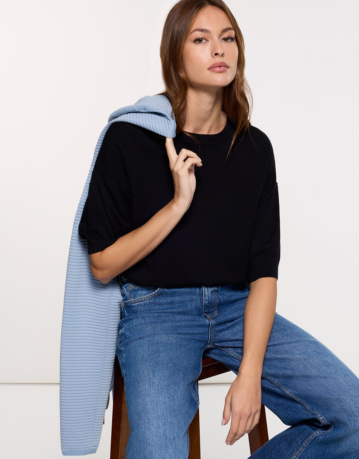 Jersey Manga Corta Negro - Krekla 4