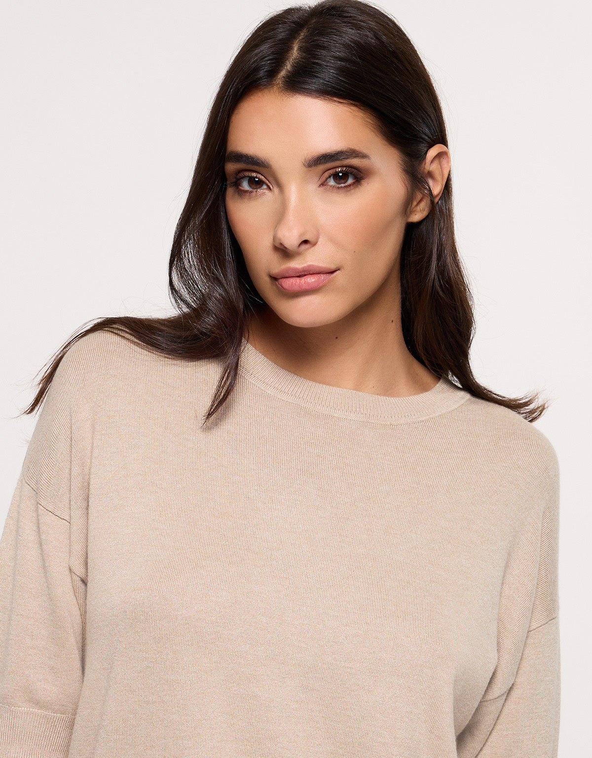 Jersey Manga Larga Beige - Krekla 2