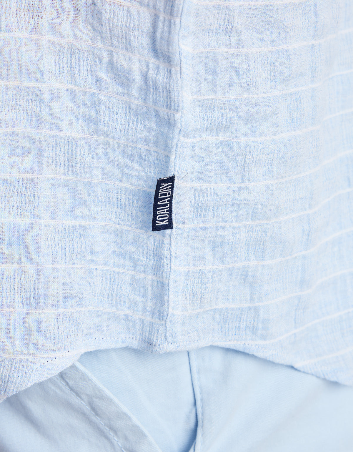 Camisa Manga Corta Azul - Socra 6