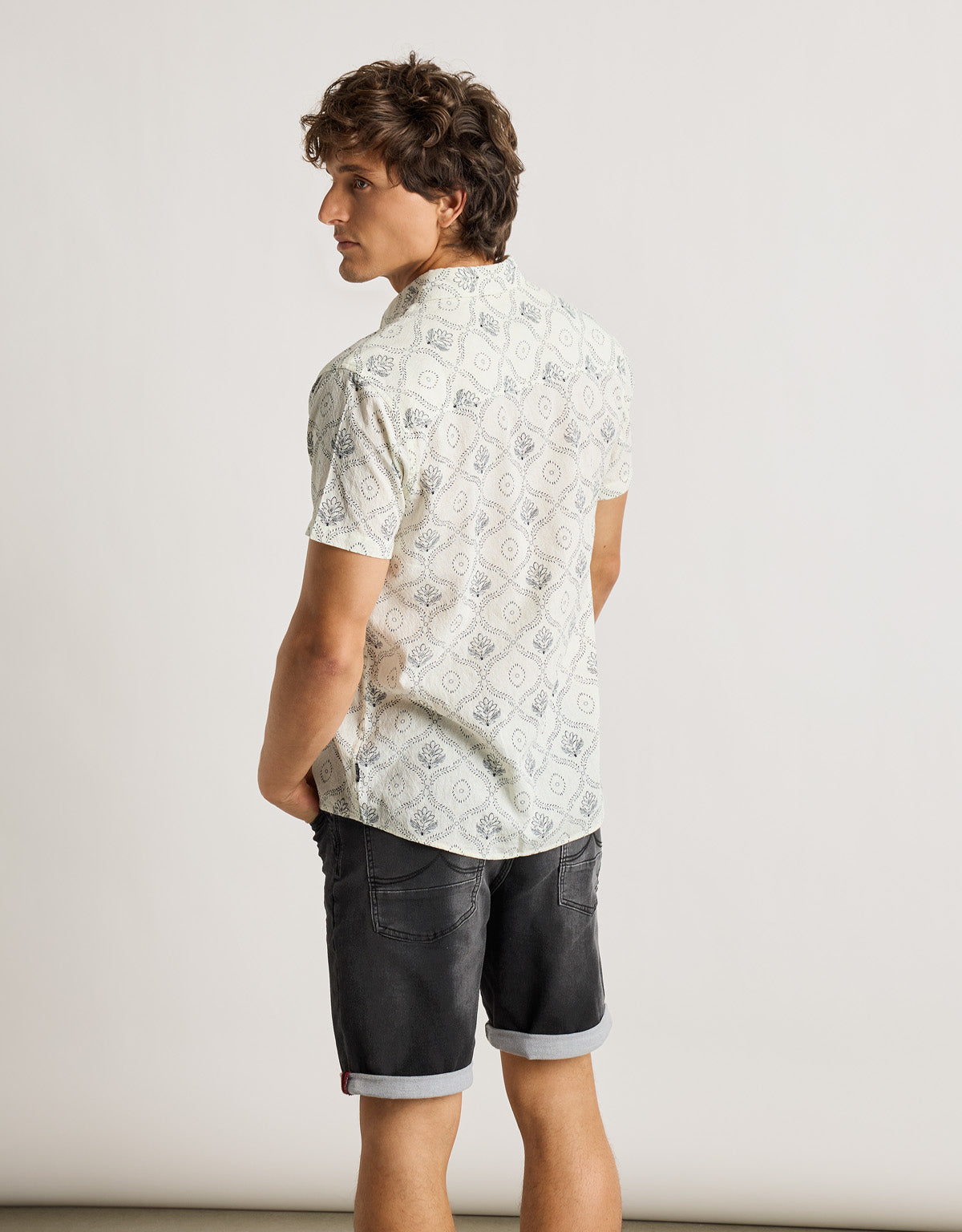 Camisa Manga Corta Blanco - Napis 3