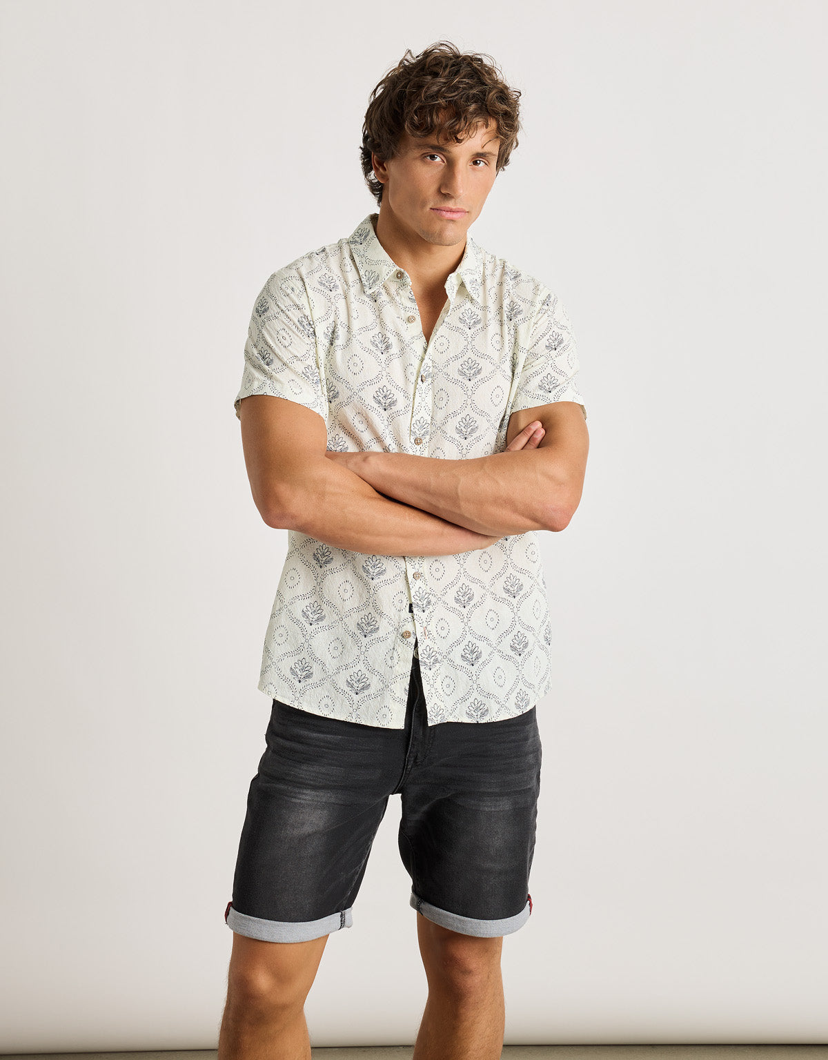 Camisa Manga Corta Blanco - Napis