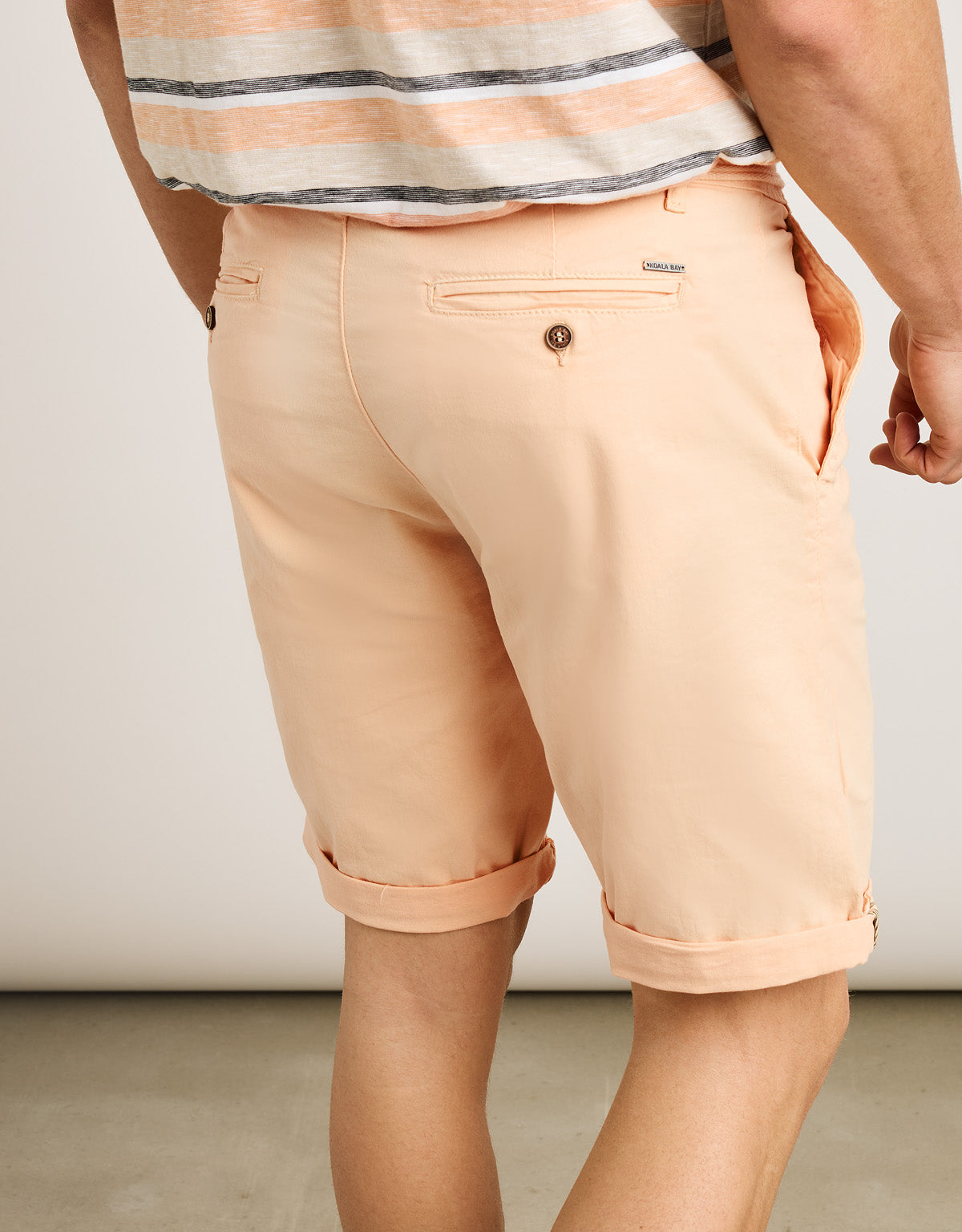 Bermuda Naranja Pastel - Steven 5