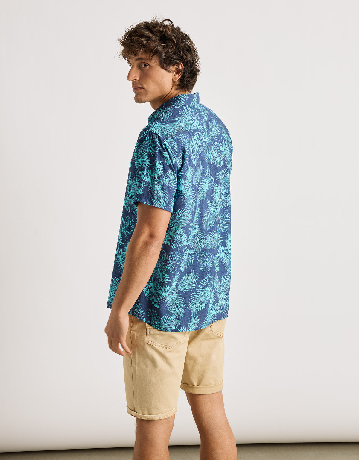 Camisa Manga Corta Azul - Westworld 3