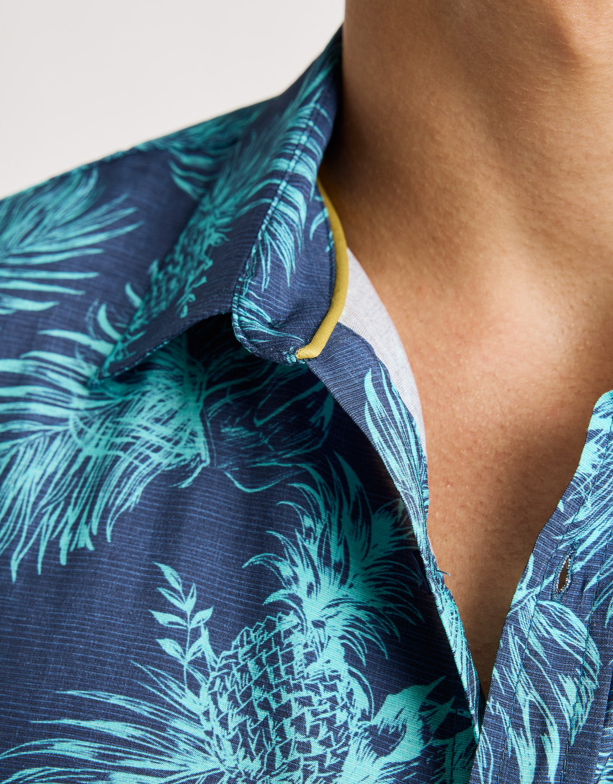 Camisa Manga Corta Azul - Westworld 5