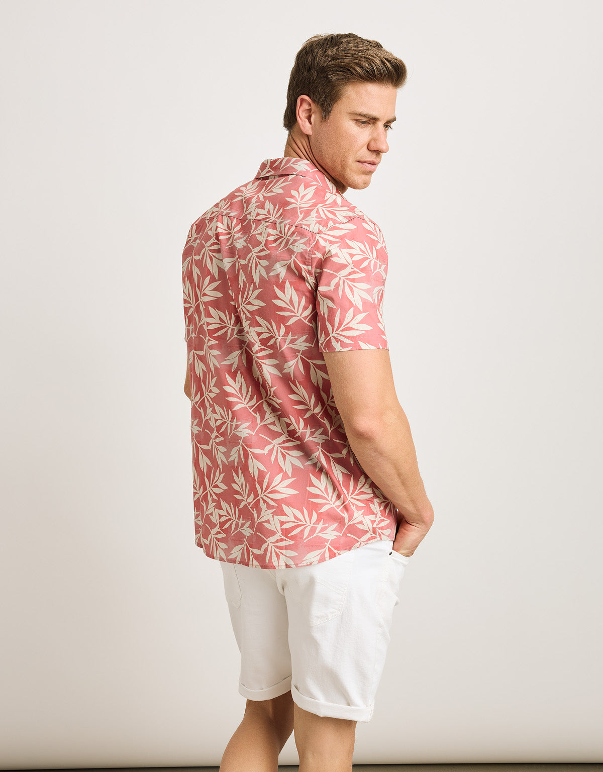 Camisa Manga Corta Coral - Avis