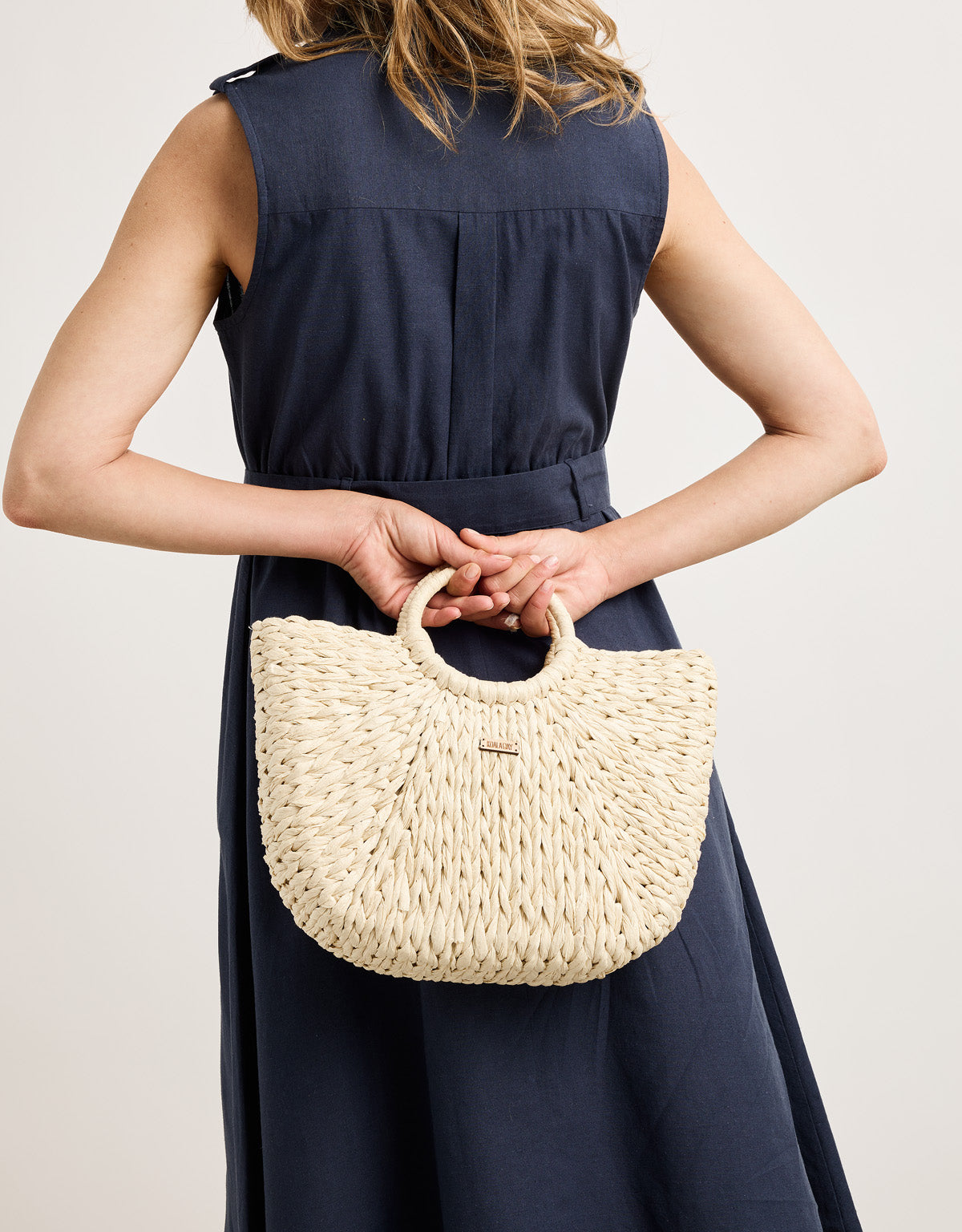 Vestido Midi Azul Marino - Jonix 8