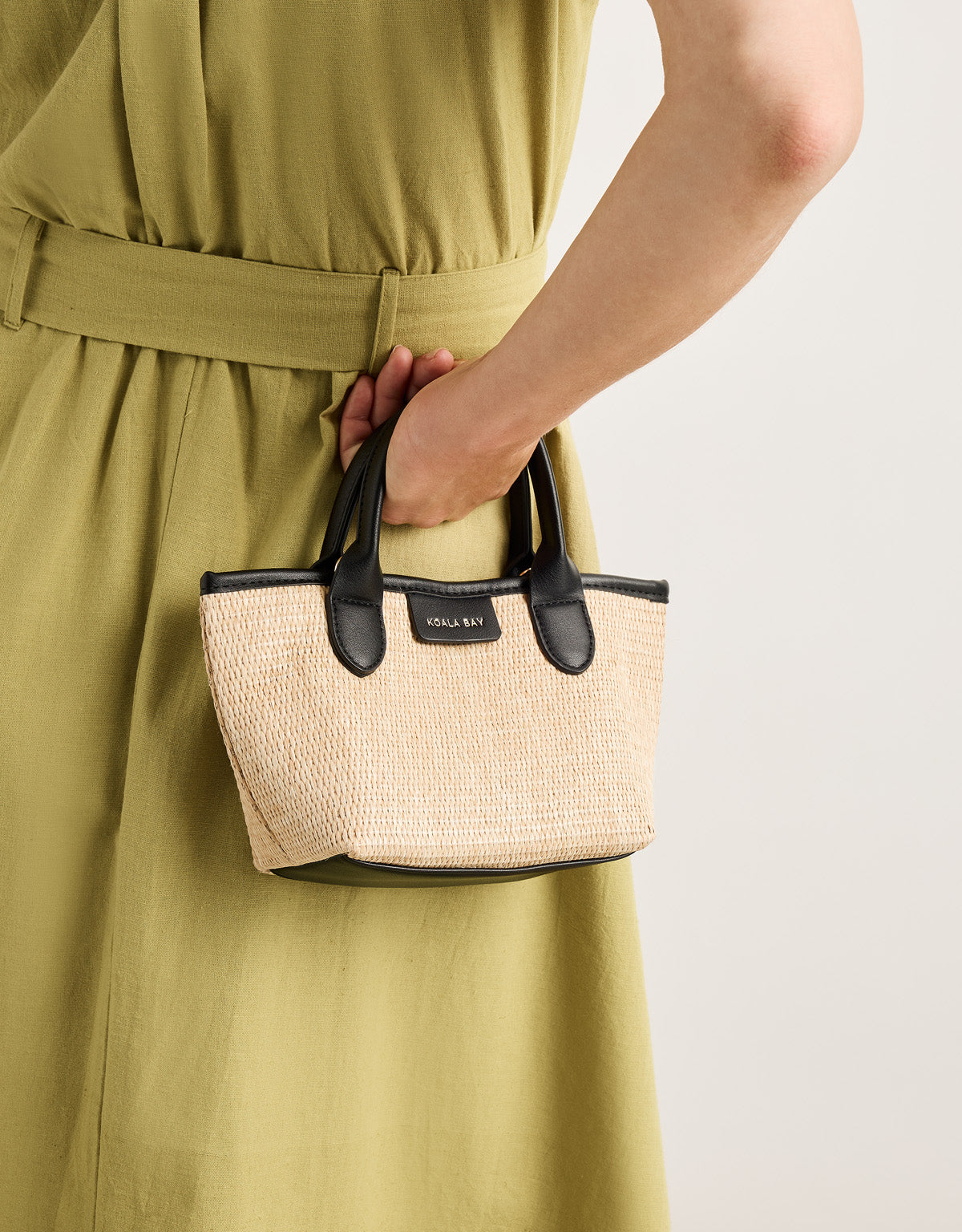 Korb mit Stroh-Effekt - Ferya