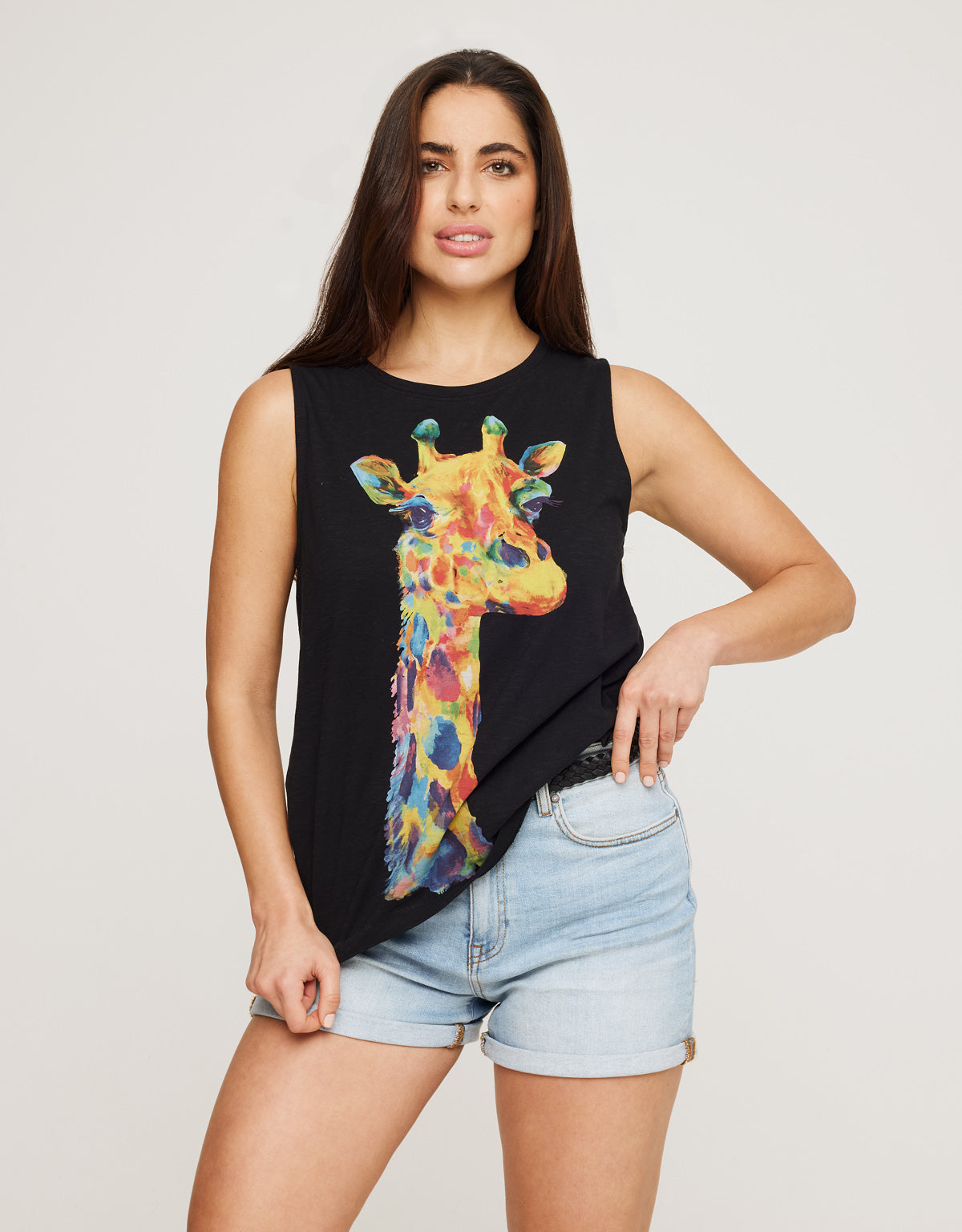 Camiseta Tirantes Negro - Jarful