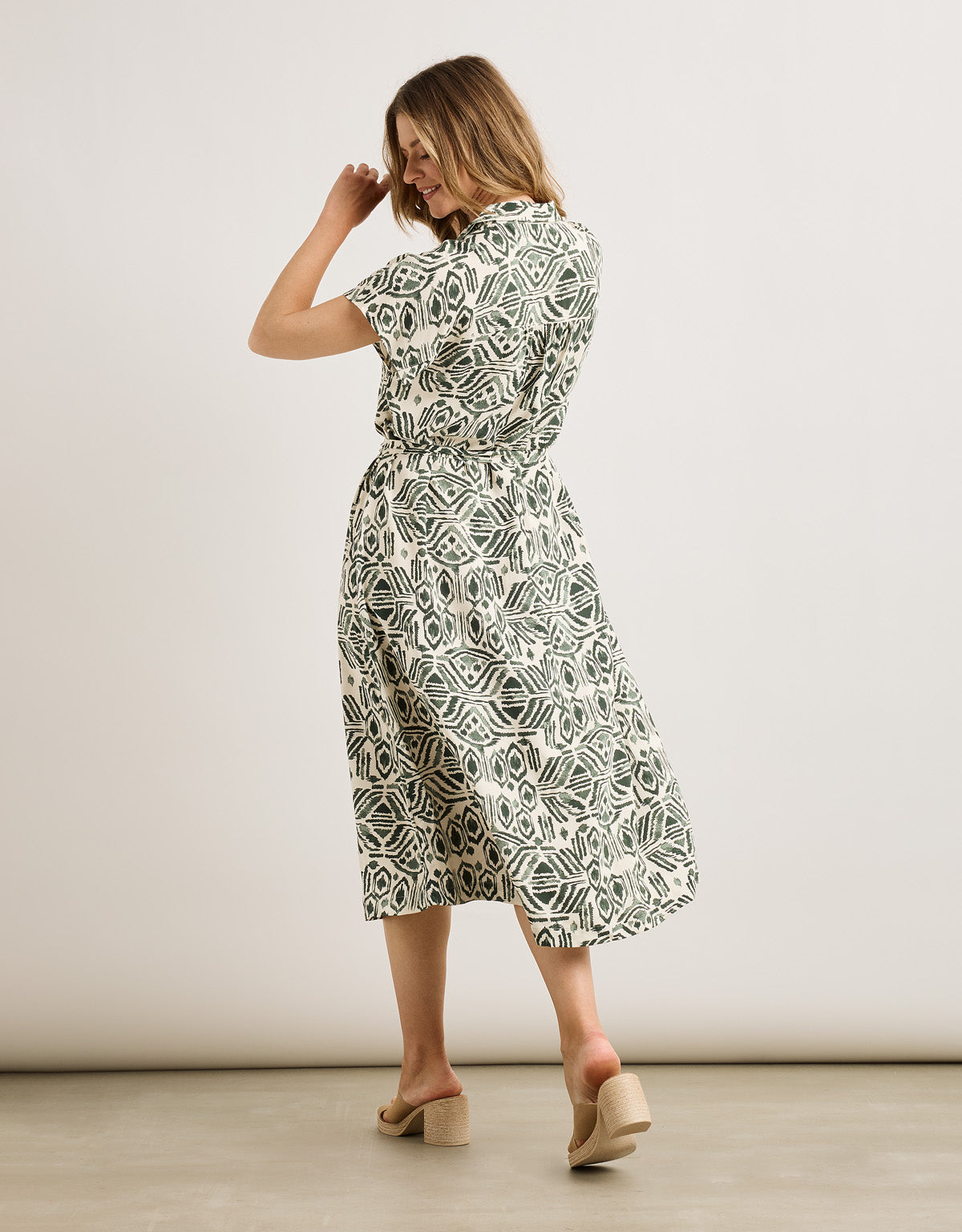 Vestido Midi Verde - Etniticy 3