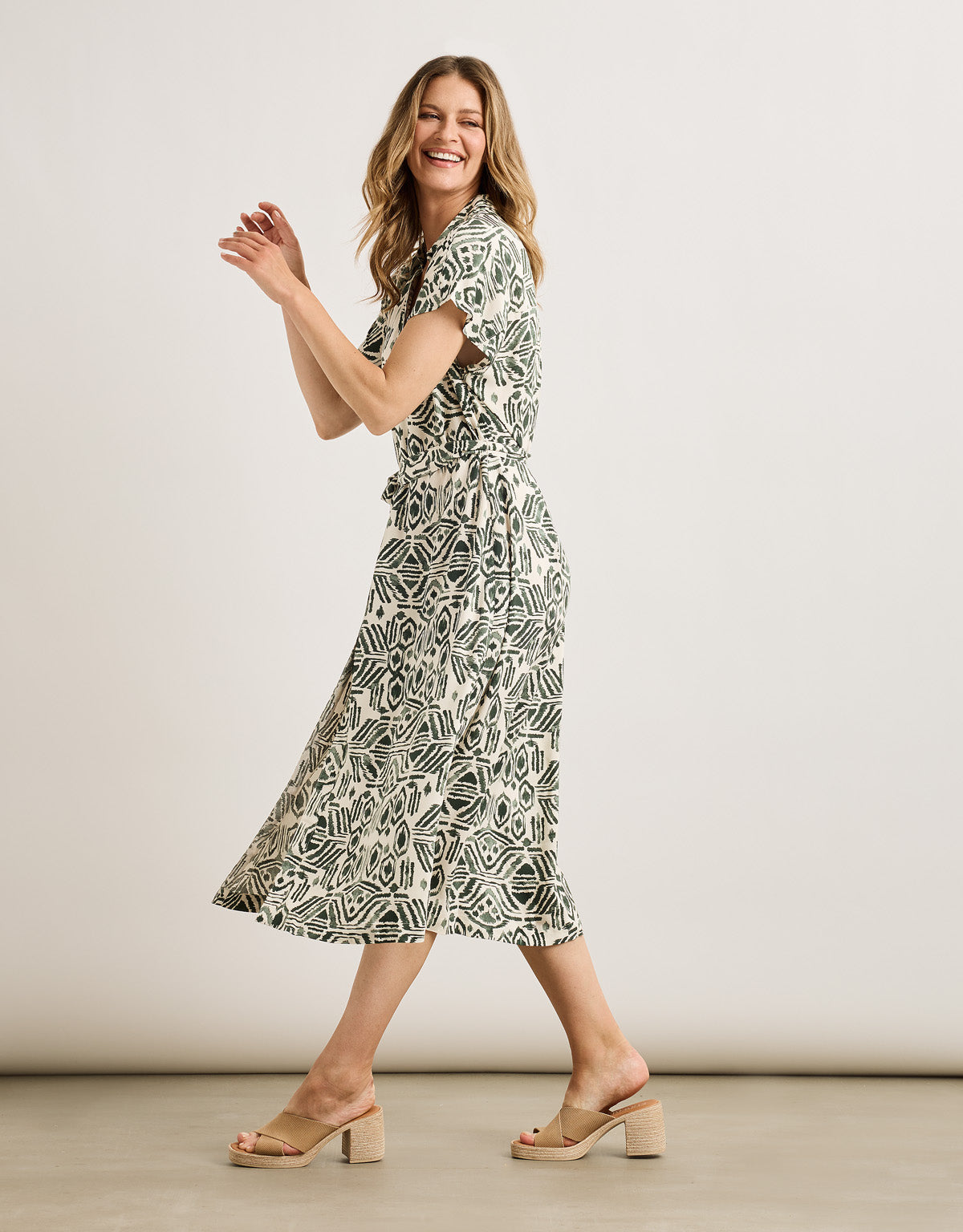 Vestido Midi Verde - Etniticy 4