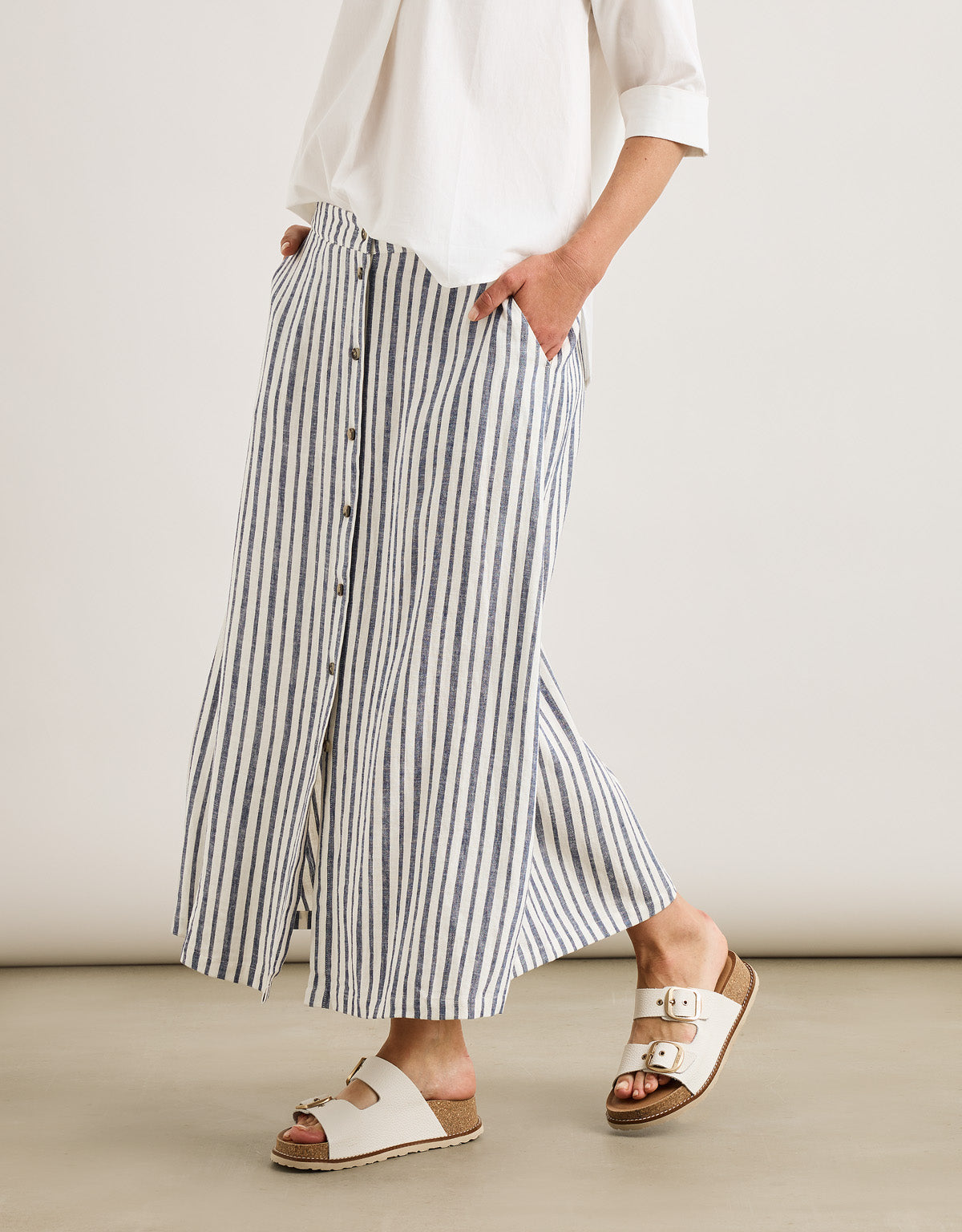 Falda Midi Azul - Sailora 3