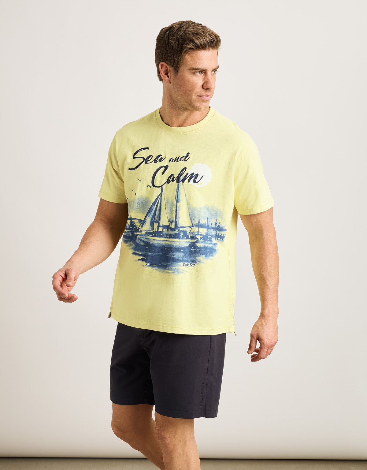 Camiseta Manga Corta Amarillo - Tropea 4