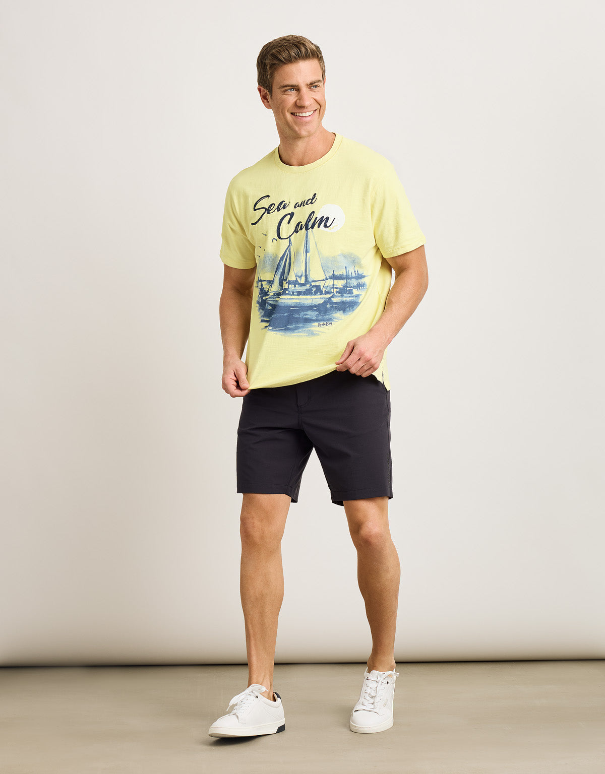 Camiseta Manga Corta Amarillo - Tropea 6