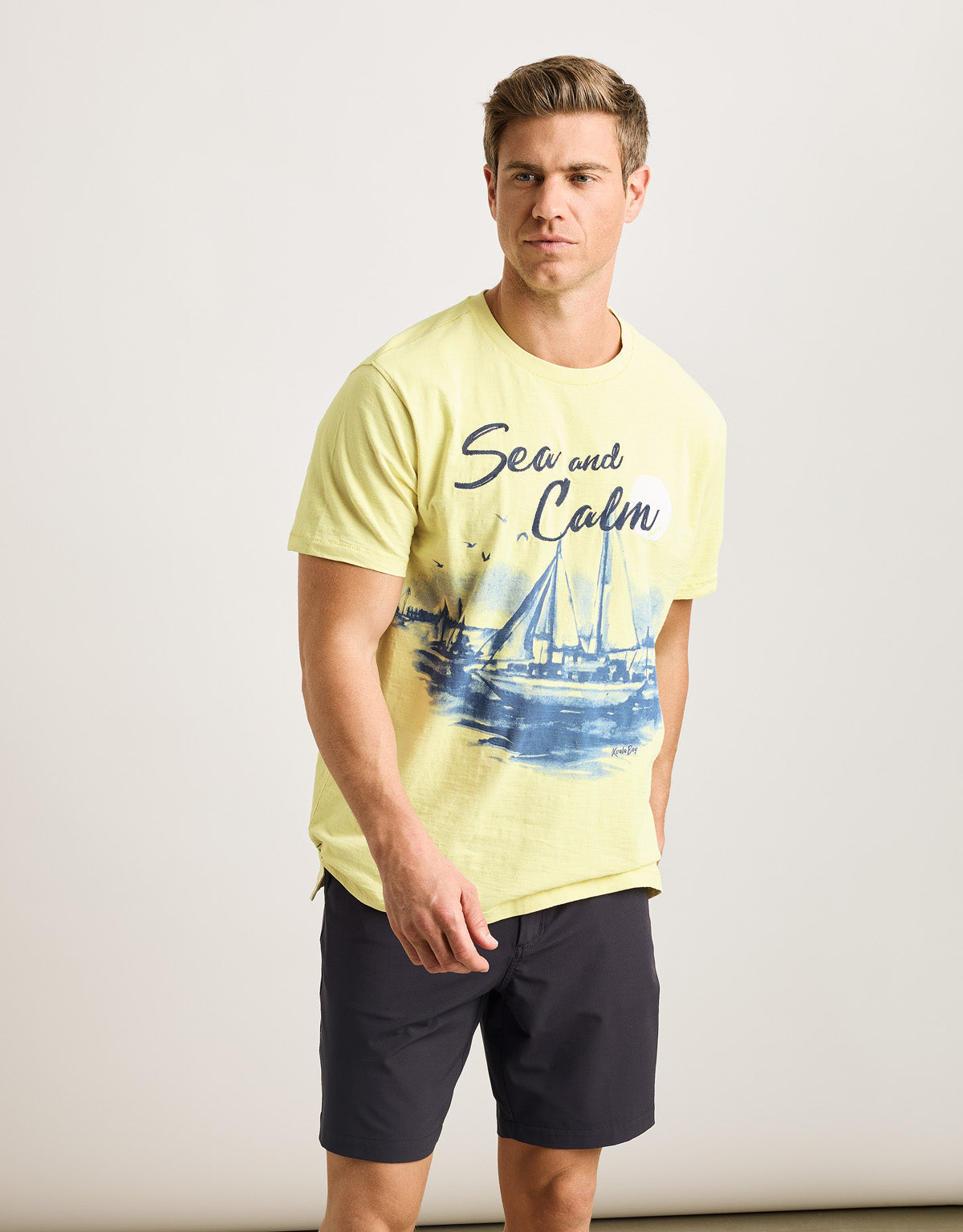 Camiseta Manga Corta Amarillo - Tropea