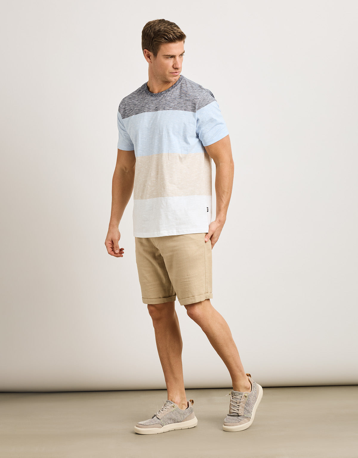 Camiseta Manga Corta Azul Celeste - Galiza