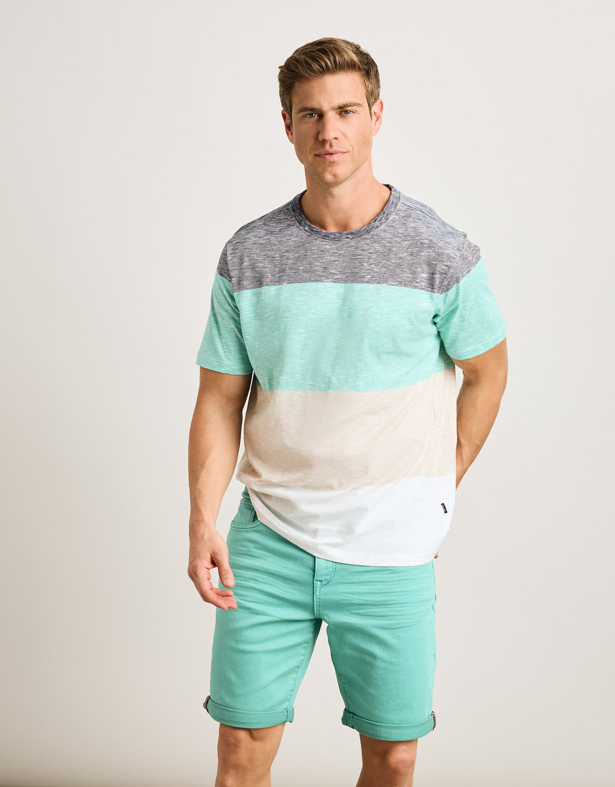 Camiseta Manga Corta Turquesa - Galiza