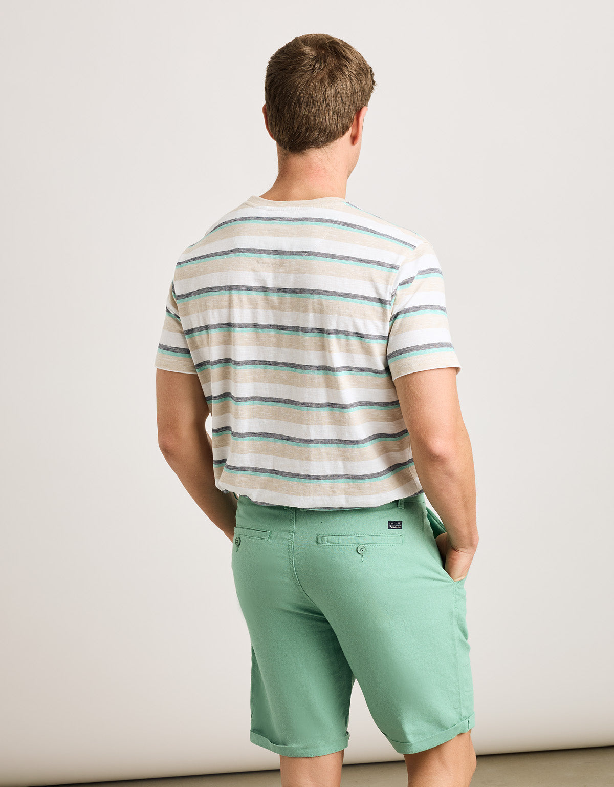 Camiseta Manga Corta Turquesa - Galizaira 3