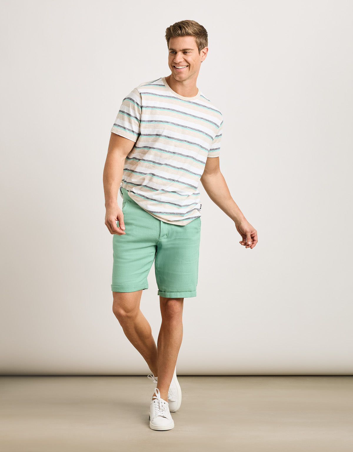 Camiseta Manga Corta Turquesa - Galizaira 6