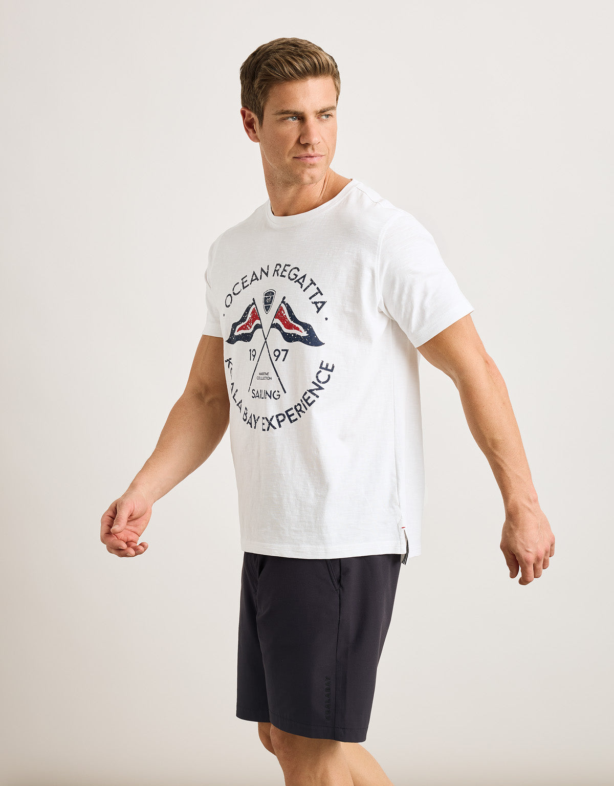 Camiseta Manga Corta Blanco - Serres 4