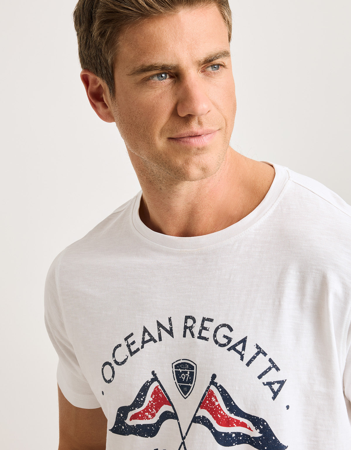 Camiseta Manga Corta Blanco - Serres 2