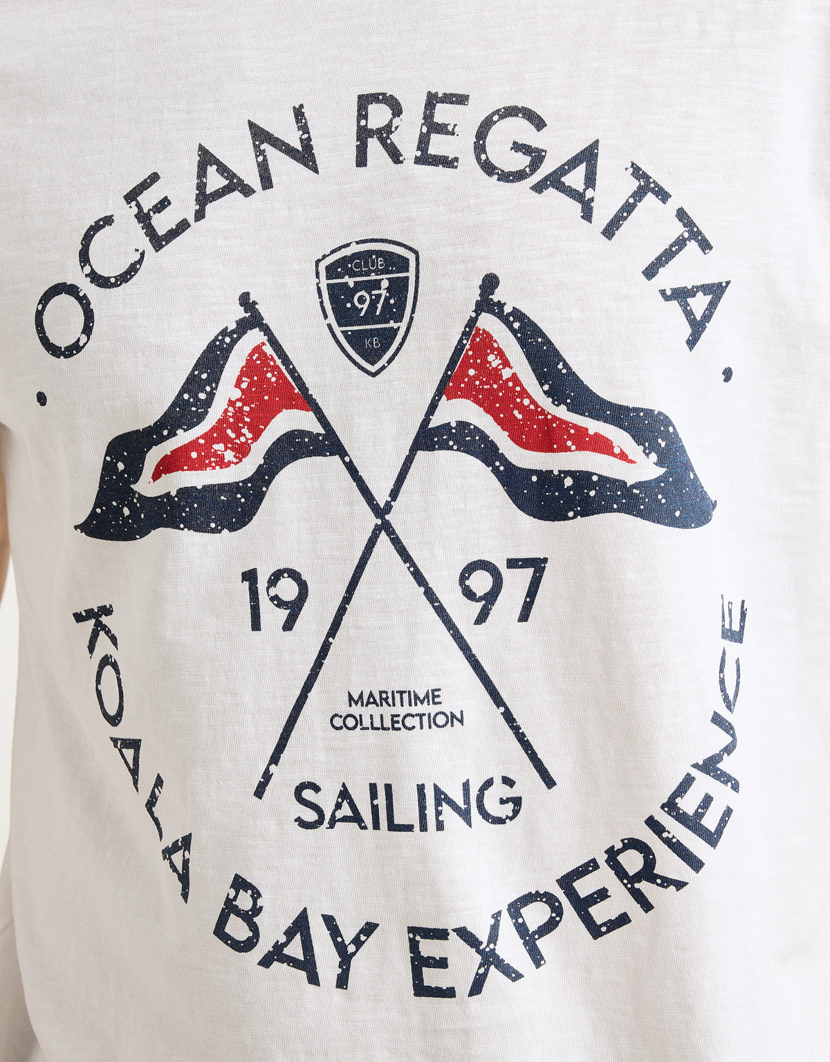 Camiseta Manga Corta Blanco - Serres 6