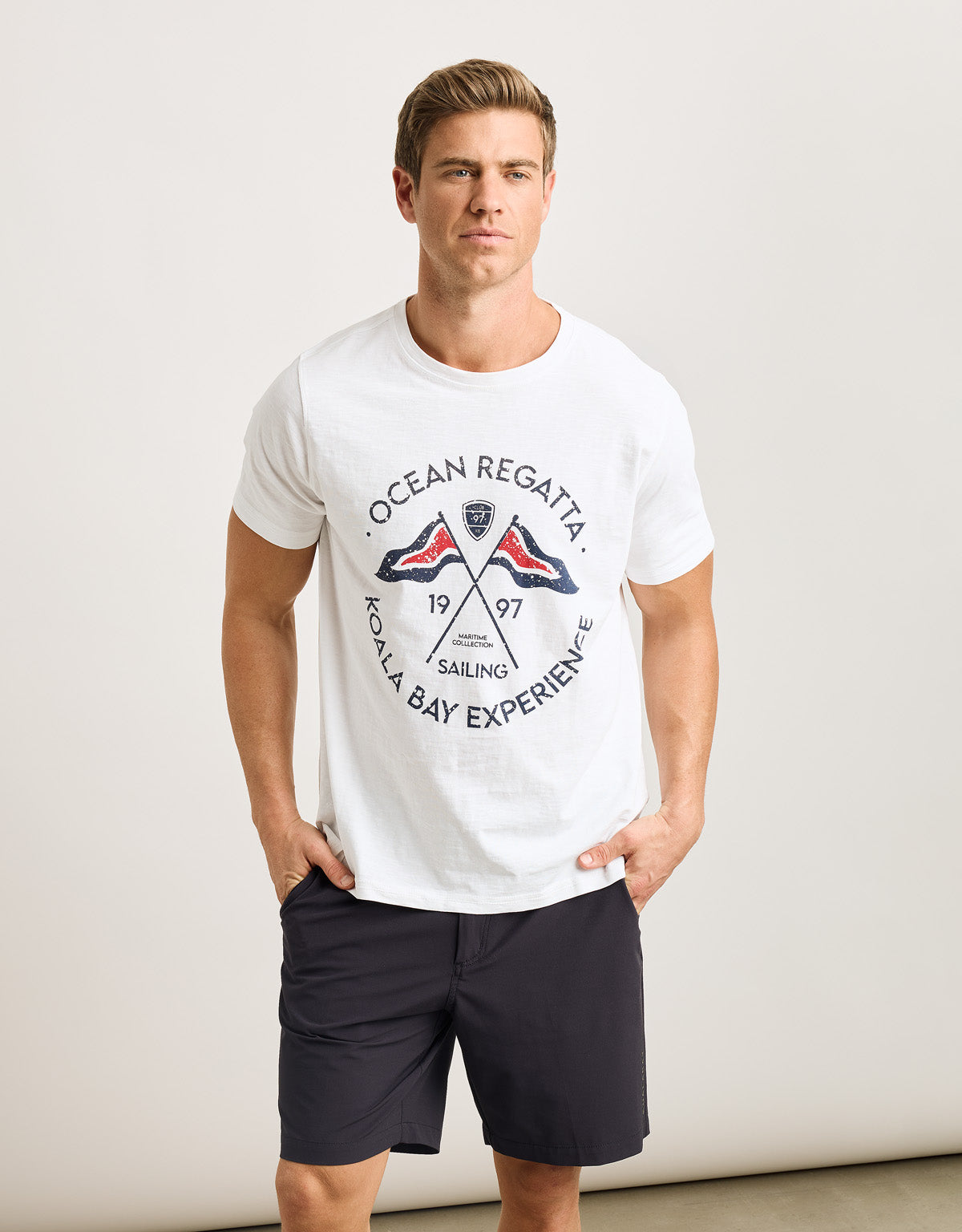 Camiseta Manga Corta Blanco - Serres