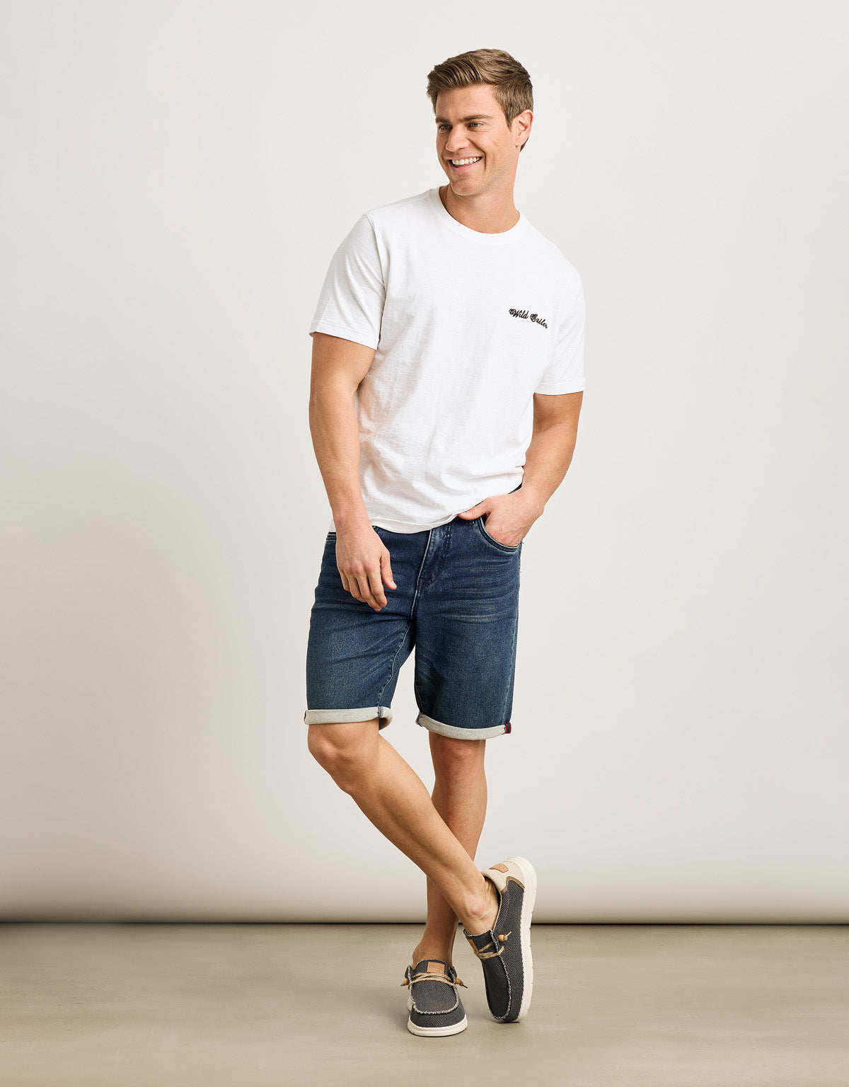 White Short Sleeve T-Shirt - Morsalito