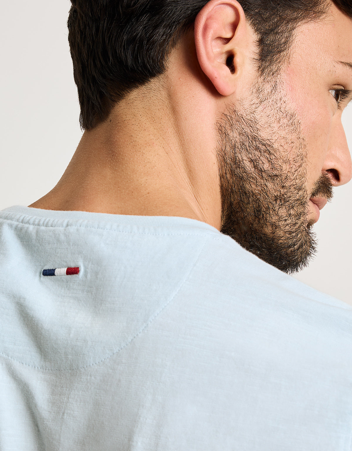 Camiseta Manga Corta Azul Celeste - Gaviote 6