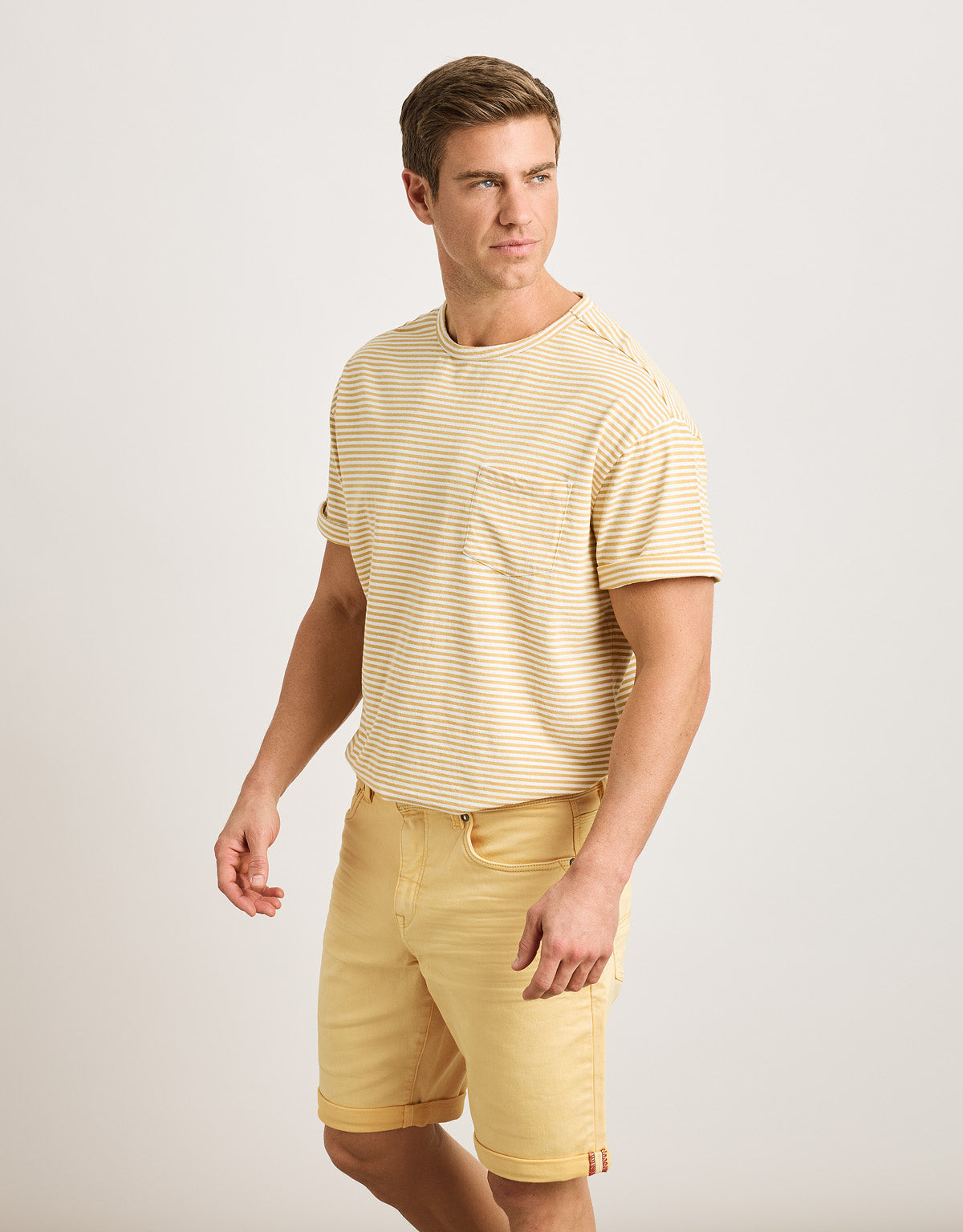 Camiseta Manga Corta Mostaza - Efuete 3