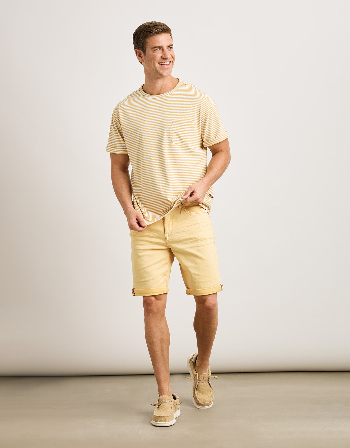 Camiseta Manga Corta Mostaza - Efuete 5