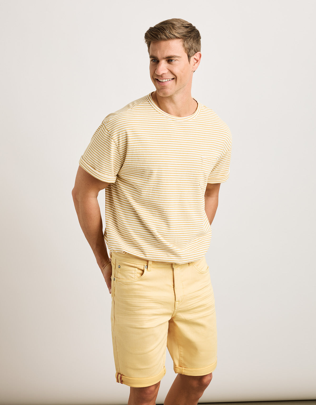 Camiseta Manga Corta Mostaza - Efuete 1