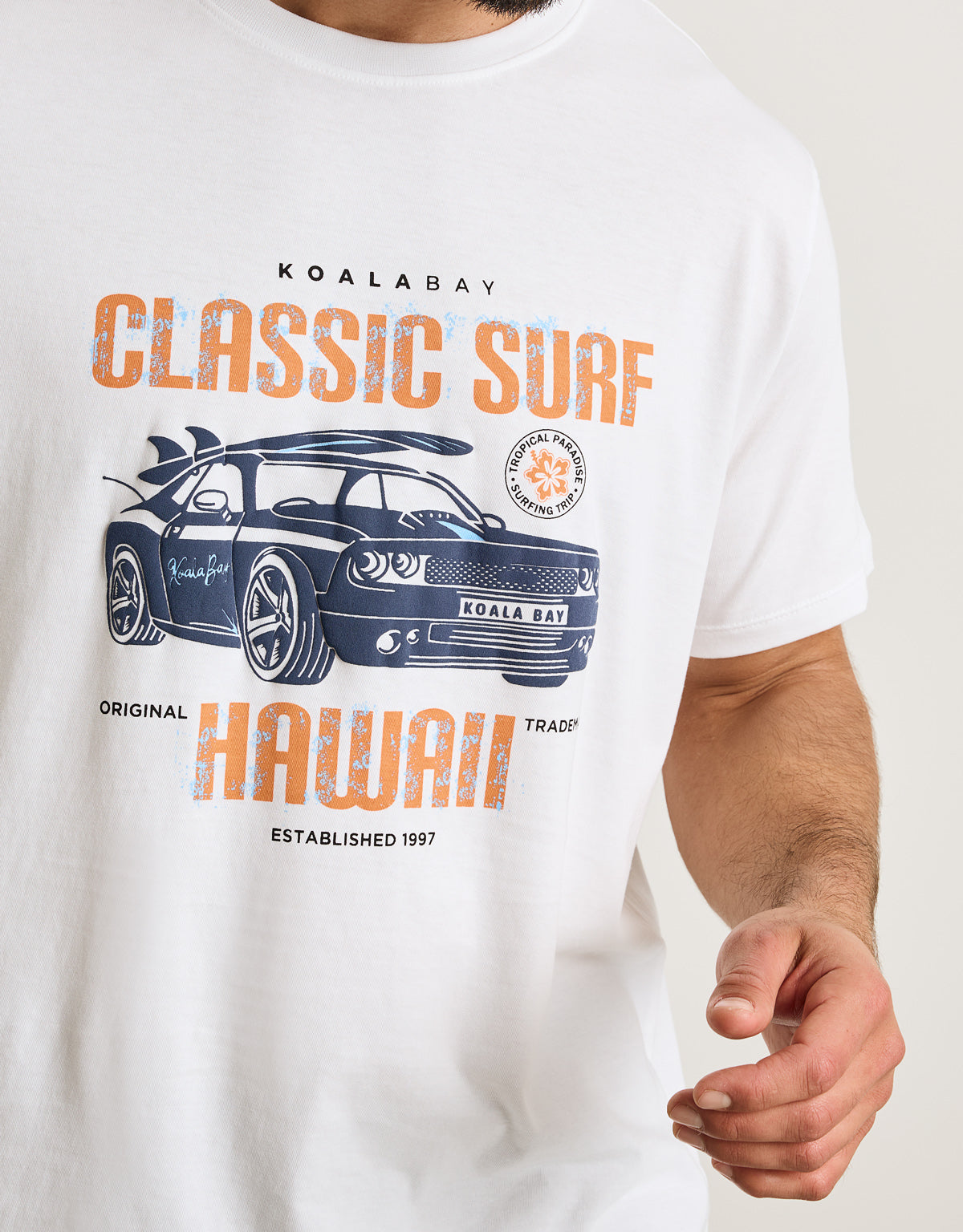 Camiseta Manga Corta Blanco - Grerry