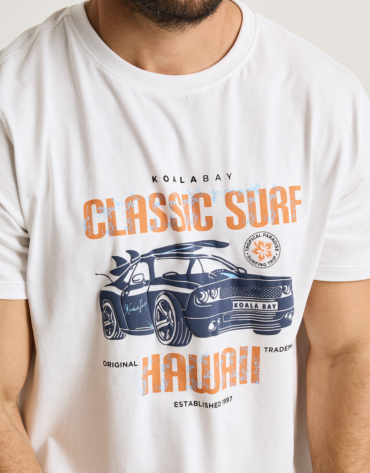 Camiseta Manga Corta Blanco - Grerry