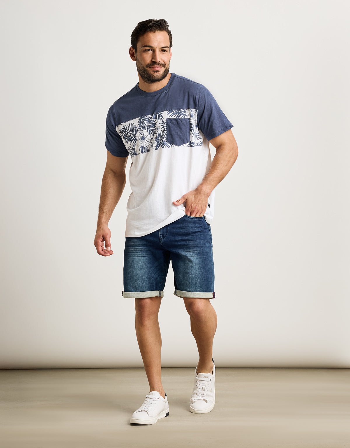 Camiseta Manga Corta Azul - Nausita 5