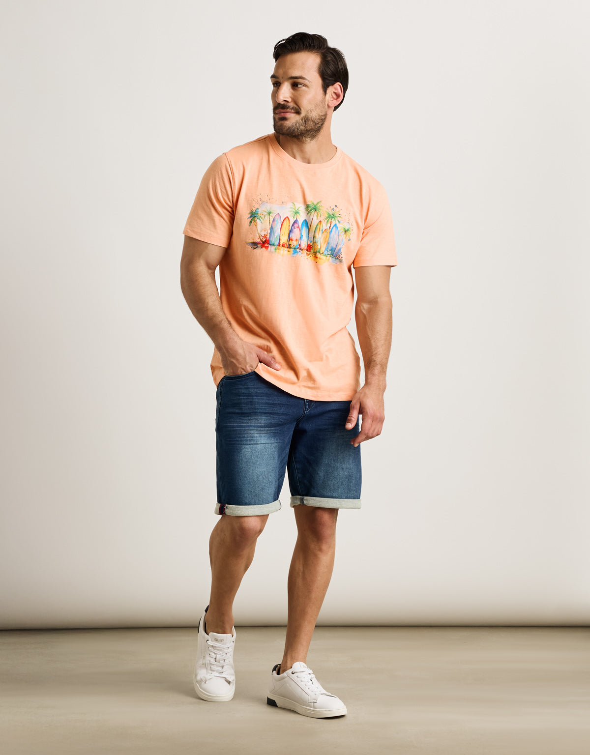 Camiseta Manga Corta Naranja - Kulick 4