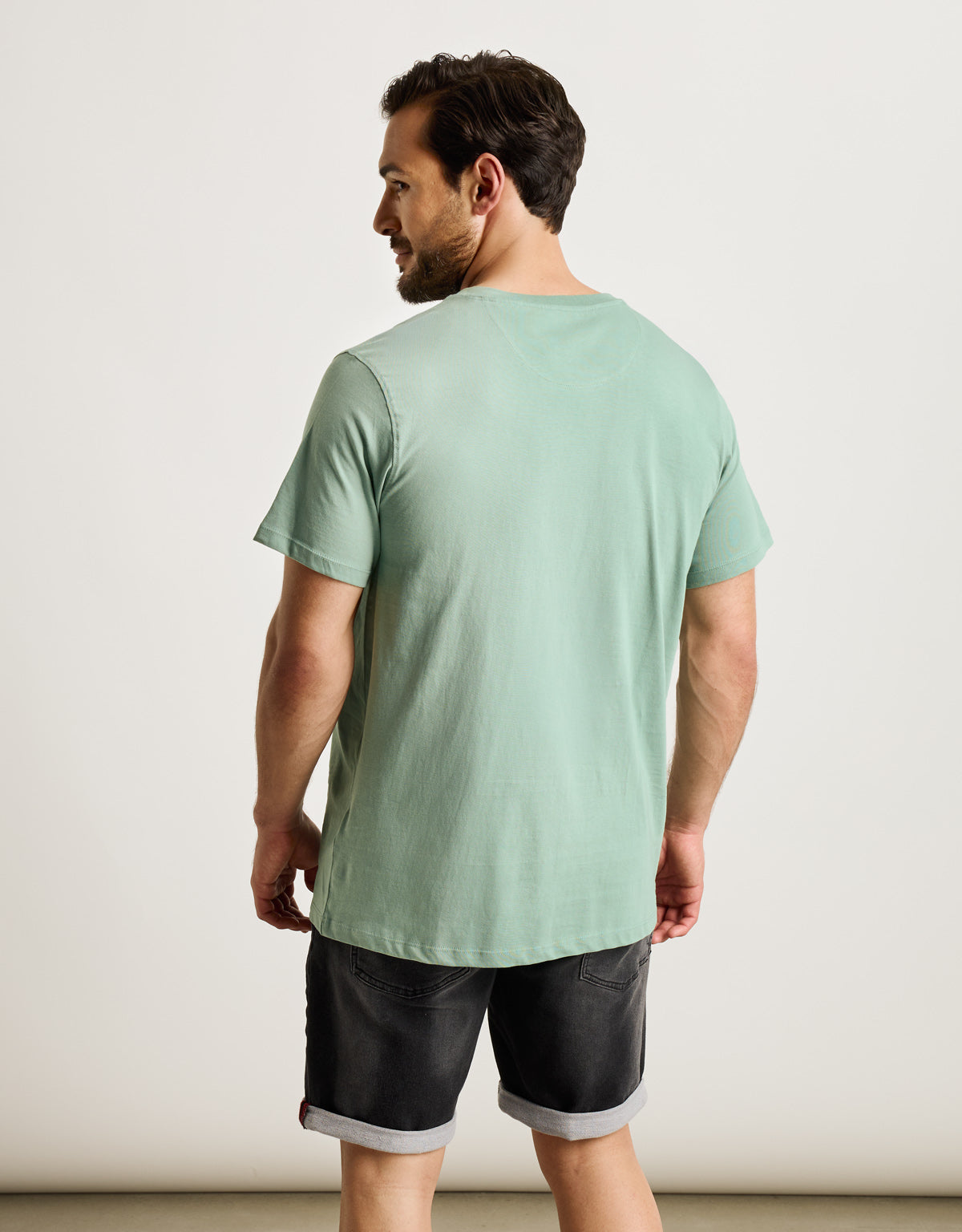 Camiseta Manga Corta Azul Verde - Astro 3