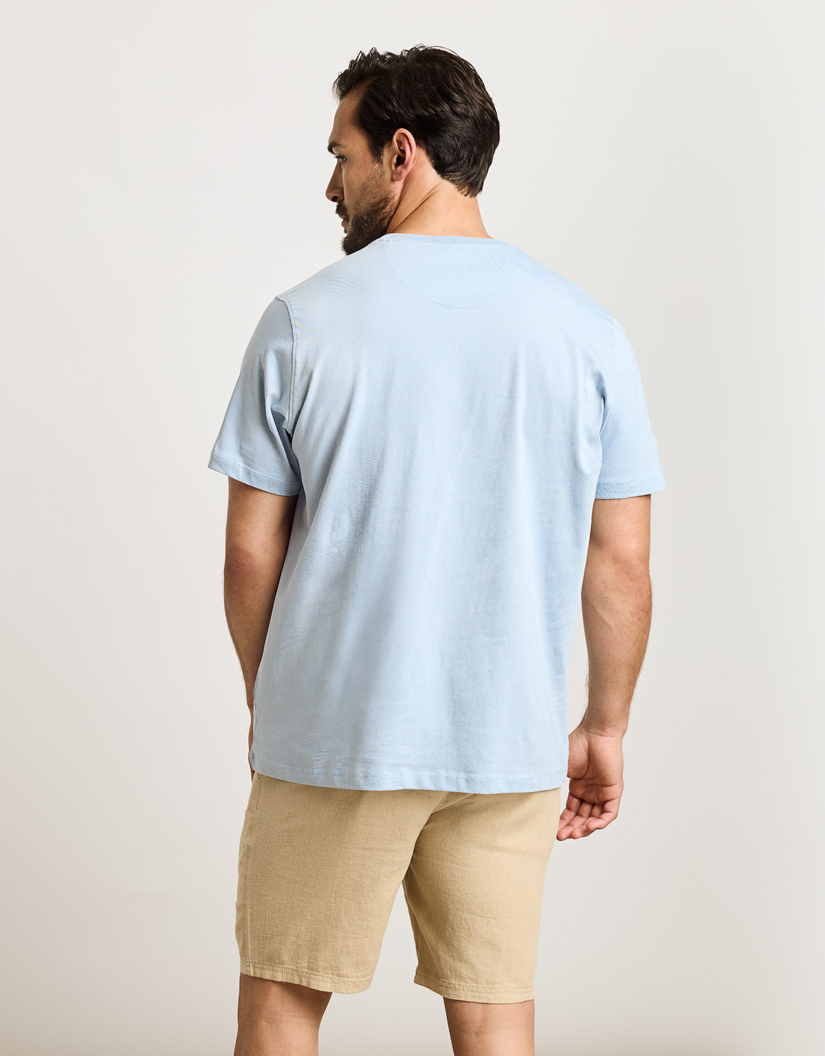 Camiseta Manga Corta Azul Celeste - Astro