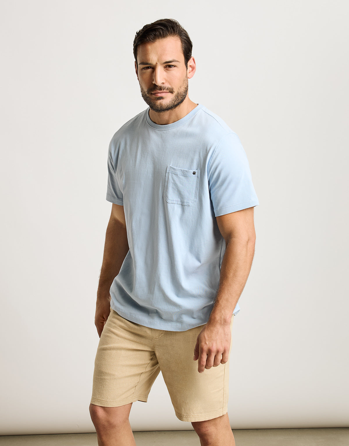 Camiseta Manga Corta Azul Celeste - Astro