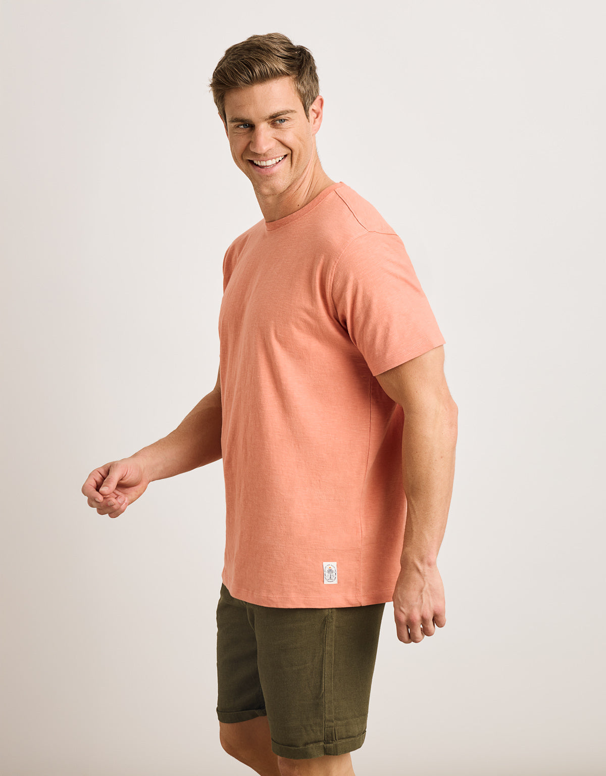 Orange Short Sleeve T-Shirt - Basili