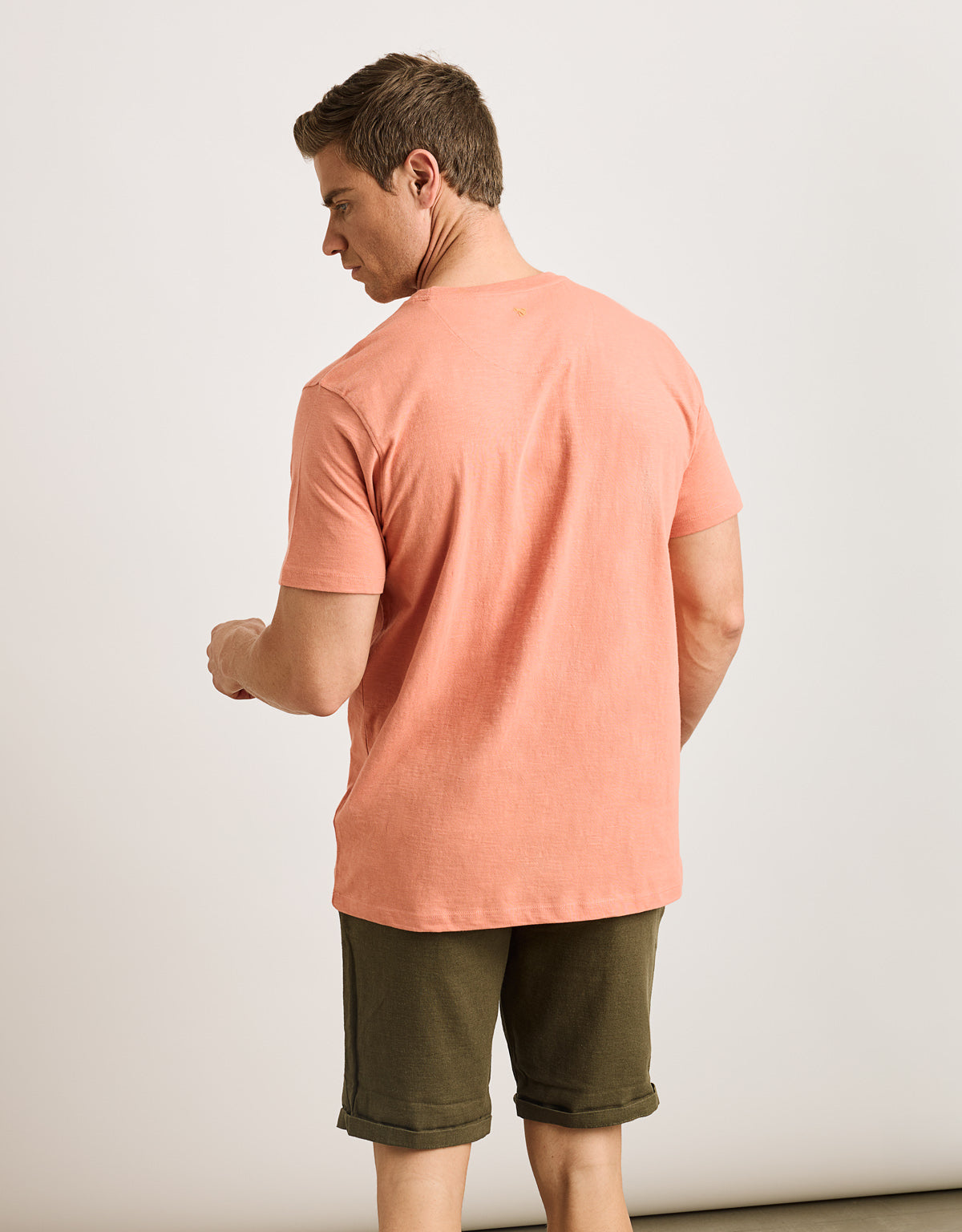 Orange Short Sleeve T-Shirt - Basili