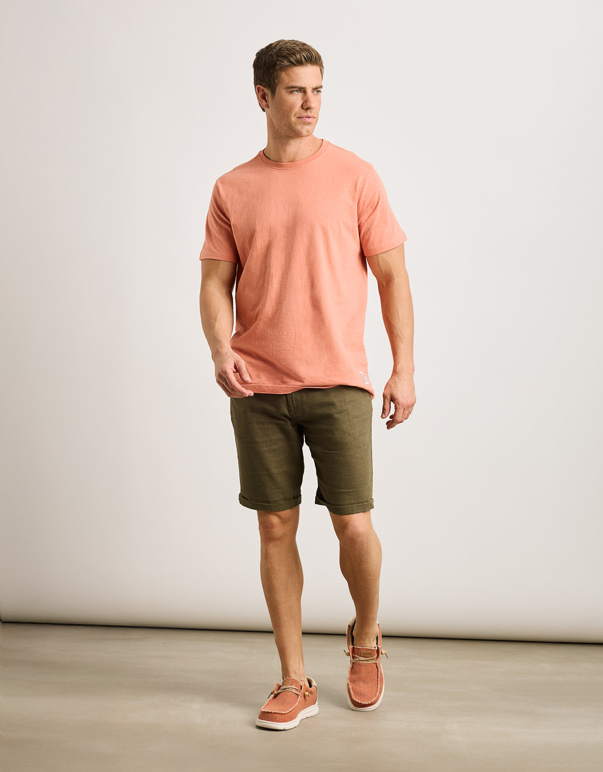 Orange Short Sleeve T-Shirt - Basili