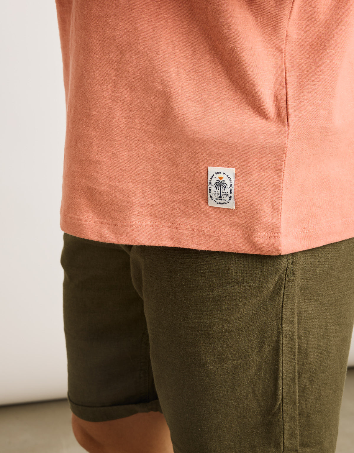 Orange Short Sleeve T-Shirt - Basili